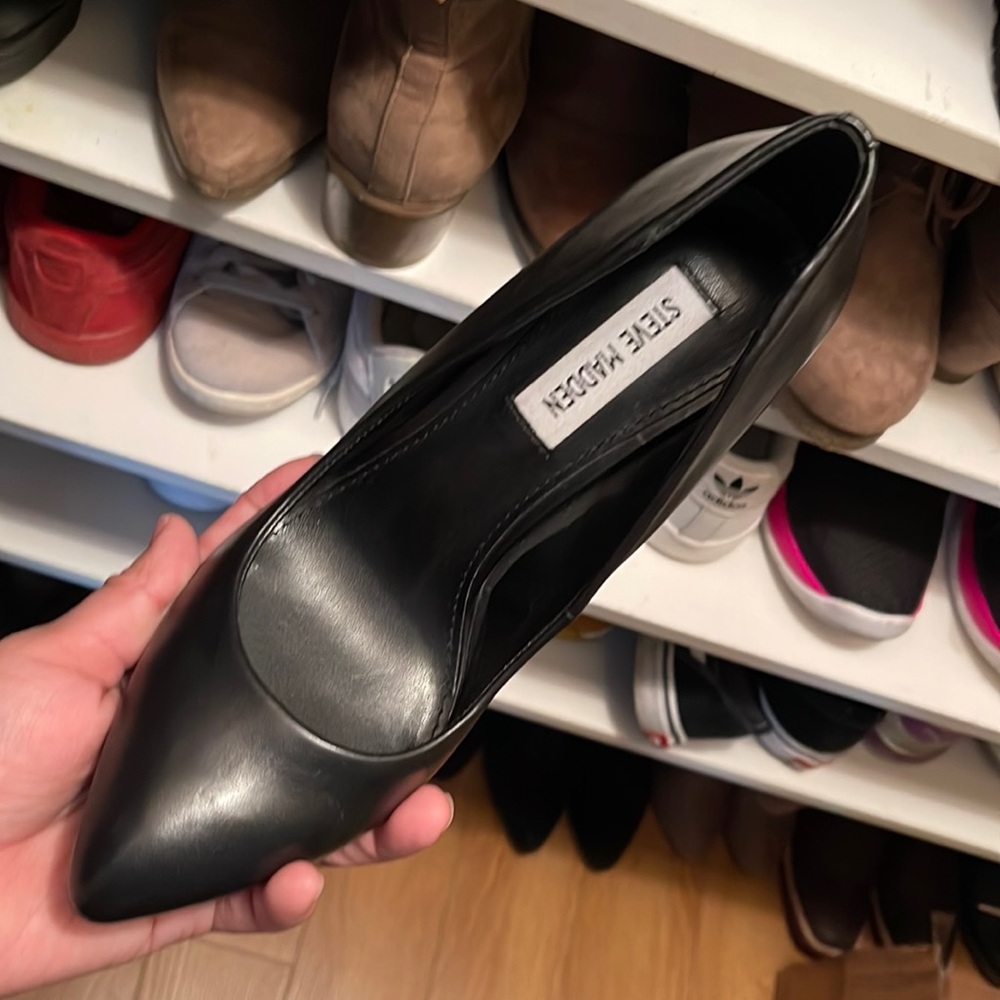 Black Steve Madden heels
